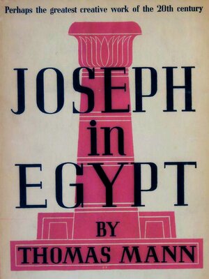 cover image of Joseph in Egypt